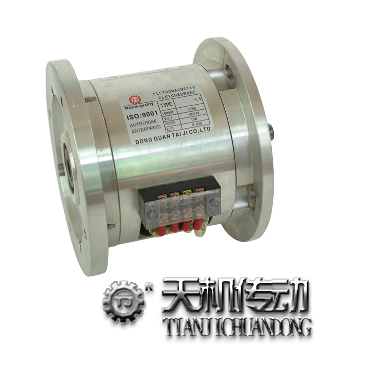 雙法蘭電磁離合剎車(chē)器可配帶減速機電機